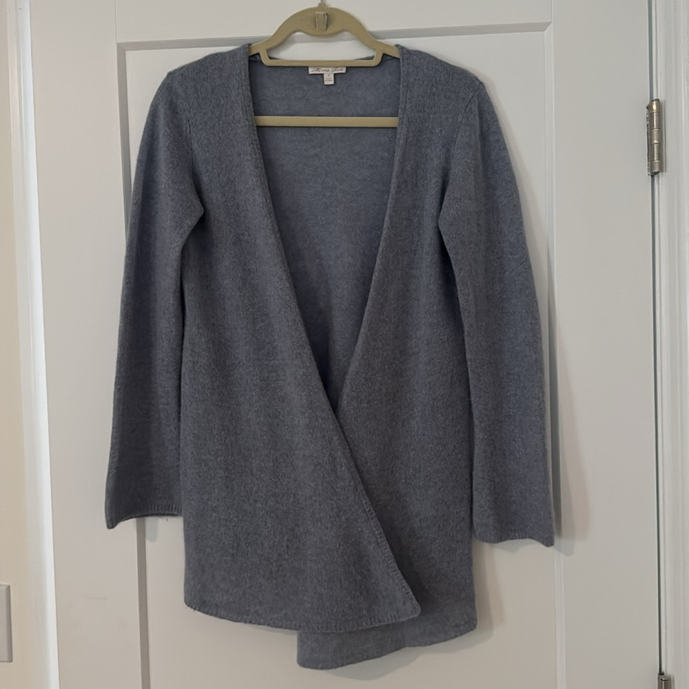 Minnie Rose Light Blue Sweater in Small